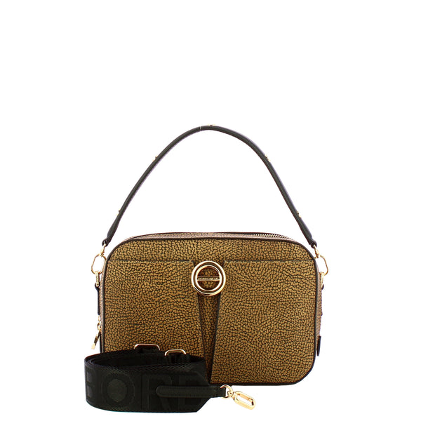 Borbonese - Camera Case OP Naturale Nero - 910101360098 - OP/NATURALE/NERO