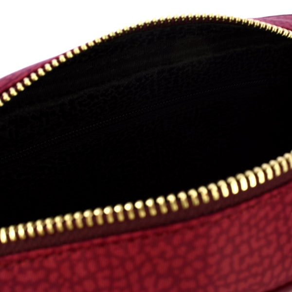 Borbonese - Small Crossbody Bag in Recycled Nylon Merlot - 934115I15 - MERLOT