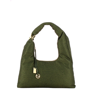Borbonese - Twinnie Small Alloro Hobo Bag - 91010124X95 - ALLORO