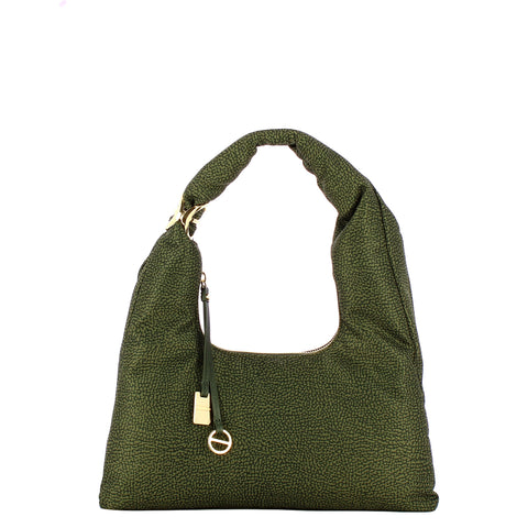 Borbonese - Twinnie Small Alloro Hobo Bag - 91010124X95 - ALLORO