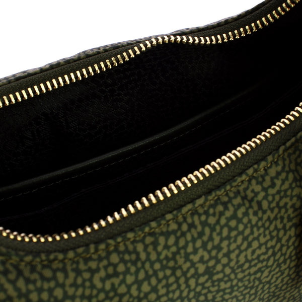 Borbonese - Twinnie Small Alloro Hobo Bag - 91010124X95 - ALLORO
