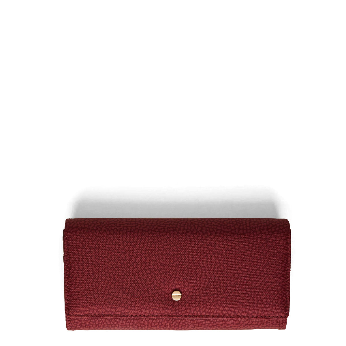 Borbonese - Large RFID Wallet in recycled NylonMerlot - 930112I15 - MERLOT