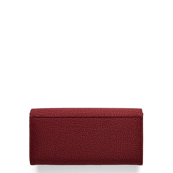 Borbonese - Large RFID Wallet in recycled NylonMerlot - 930112I15 - MERLOT