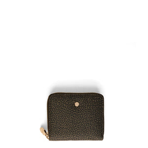 Borbonese - Zip Around Medium Wallet with RFID in recycled nylon Alloro - 930156I15 - ALLORO