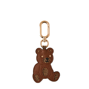 Borbonese - Portachiavi Orso OP Naturale Cuoio - 910775223 - OP/NATURALE/CUOIO