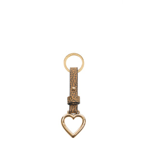 Borbonese - Portachiavi Cuore OP Naturale - 910764203 - OP/NATURALE
