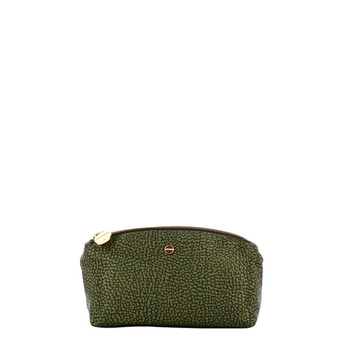 Borbonese - Small recyled fabric Pouch Alloro - 932028I15 - ALLORO