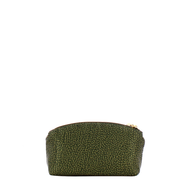 Borbonese - Small recyled fabric Pouch Alloro - 932028I15 - ALLORO
