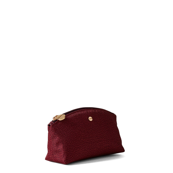 Borbonese - Small recyled fabric Pouch Merlot - 932028I15 - MERLOT