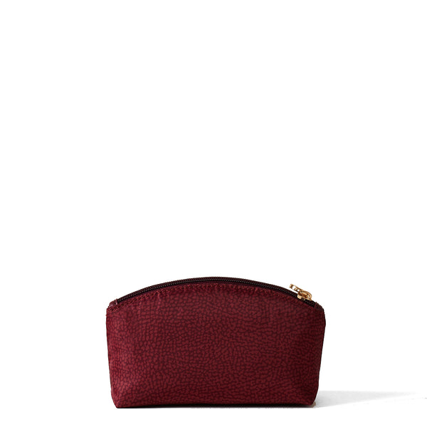 Borbonese - Small recyled fabric Pouch Merlot - 932028I15 - MERLOT