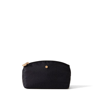 Borbonese - Small recyled fabric Pouch Dark Black - 932028I15 - DARK/BLACK