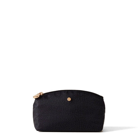 Borbonese - Small recyled fabric Pouch Dark Black - 932028I15 - DARK/BLACK