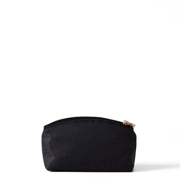 Borbonese - Small recyled fabric Pouch Dark Black - 932028I15 - DARK/BLACK