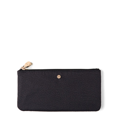 Borbonese - Flat Pouch Dark Black - 932027I15 - DARK/BLACK