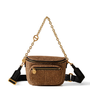 Borbonese - Coquille OP Naturale leather Belt Bag - 91020043684 - OP/NATURALE