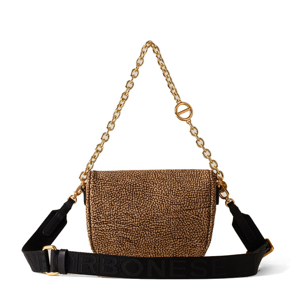 Borbonese - Coquille OP Naturale leather Belt Bag - 91020043684 - OP/NATURALE