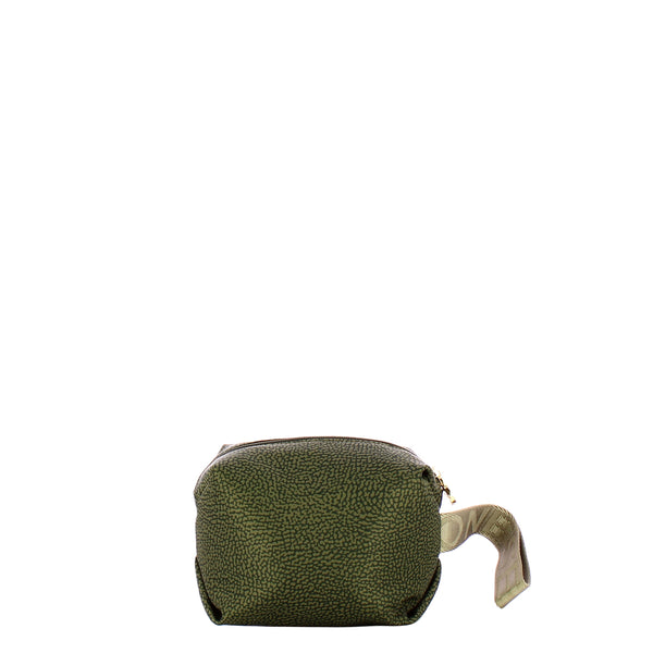 Borbonese - Vanity Case in Recycled Nylon Alloro - 932025I15 - ALLORO