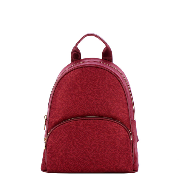 Borbonese - Medium Merlot Backpack - 934136I15 - MERLOT
