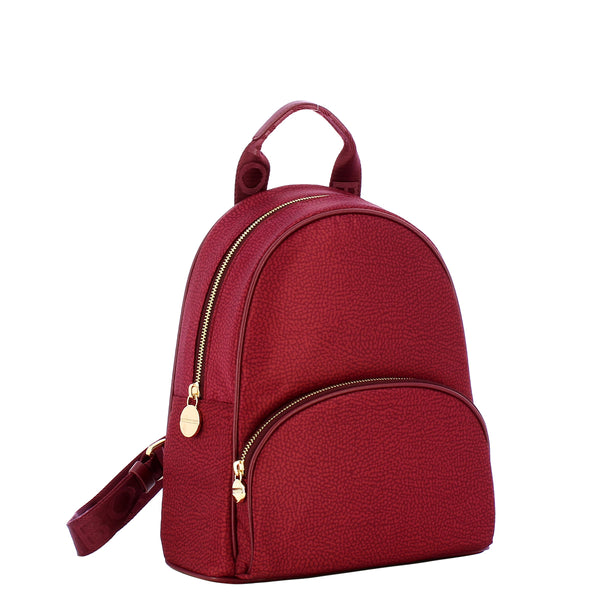 Borbonese - Medium Merlot Backpack - 934136I15 - MERLOT