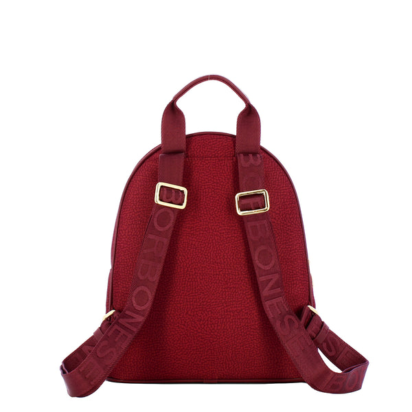 Borbonese - Medium Merlot Backpack - 934136I15 - MERLOT