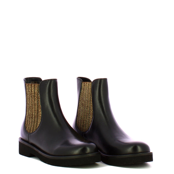 Borbonese - Stivaletto Beatles Nero - 91040027CF1 - NERO