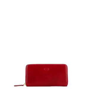 The Bridge - Portafoglio Story Zip Around - 01713101 - ROSSO/RIBES/ABB.ORO
