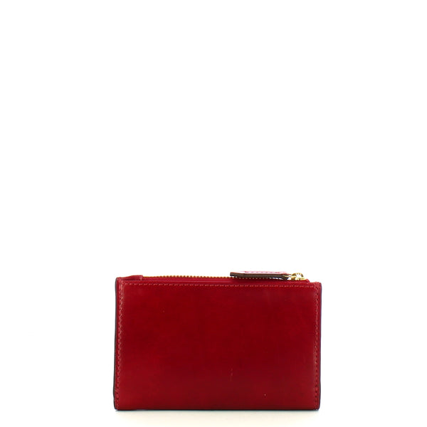 The Bridge - Lucrezia Medium Rosso Ribes Wallet - 01791301 - ROSSO/RIBES/ABB.ORO