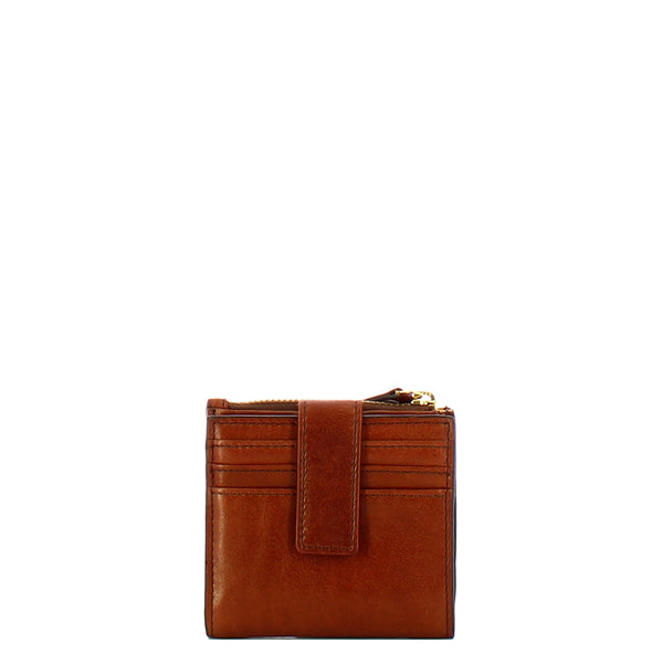 The Bridge - Lucrezia Small Marrone Wallet - 01800501 - MARRONE/14/ORO