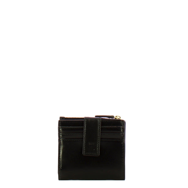 The Bridge - Lucrezia Small Nero Wallet - 01800501 - NERO/ABB./ORO