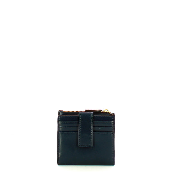 The Bridge - Lucrezia Small Oltremare Wallet - 01800501 - OLTREMARE/ABB./ORO