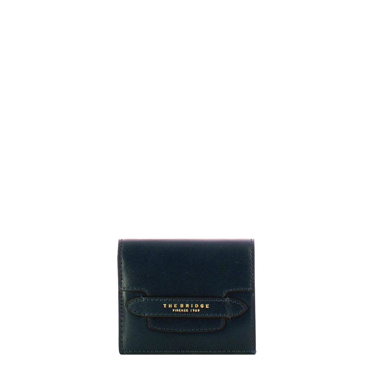 The Bridge - Lucrezia Small Oltremare Wallet - 01802401 - OLTREMARE/ABB./ORO