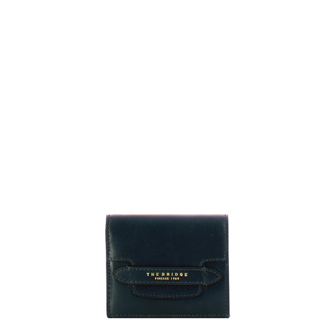 The Bridge - Lucrezia Small Oltremare Wallet - 01802401 - OLTREMARE/ABB./ORO