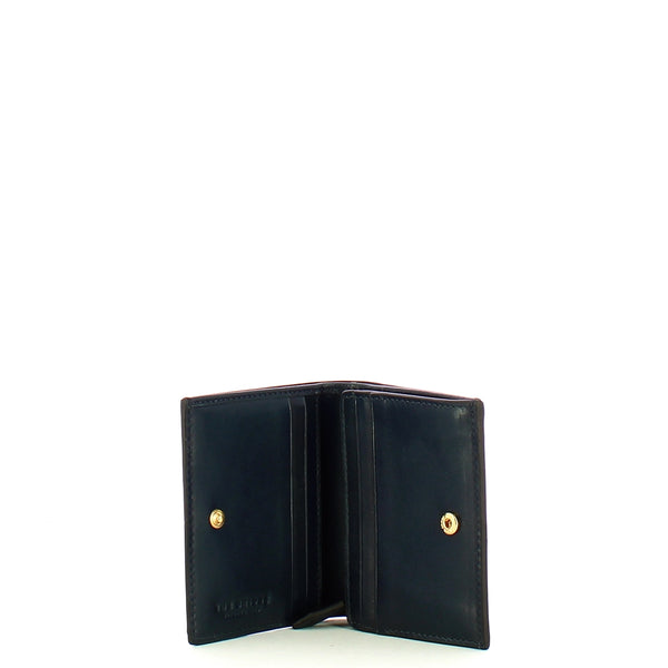 The Bridge - Lucrezia Small Oltremare Wallet - 01802401 - OLTREMARE/ABB./ORO
