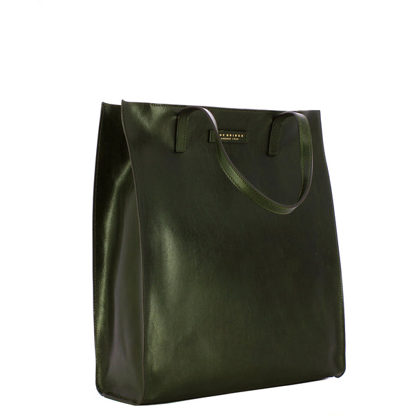 The Bridge - Mirra Tirolo Shopping Bag - 04130401 - TIROLO/ABB./ORO