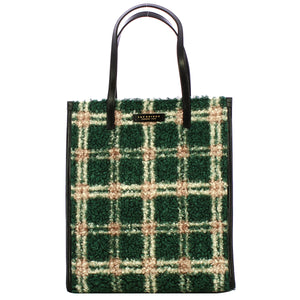 The Bridge - Shopping Bag Mirra Wow Check Tirolo Nero - 041304FY - CHECK/TIROLO/NERO/ABB./ORO