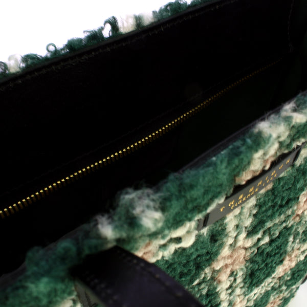 The Bridge - Shopping Bag Mirra Wow Check Tirolo Nero - 041304FY - CHECK/TIROLO/NERO/ABB./ORO