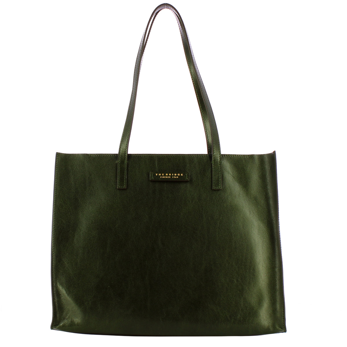 The Bridge - Mirra Tirolo Shopping Bag - 04131401 - TIROLO/ABB./ORO