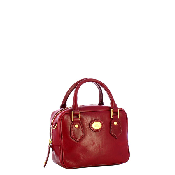 The Bridge - Stodo Rosso Ribes Small Handbag - 04540501 - ROSSO/RIBES/ABB.ORO