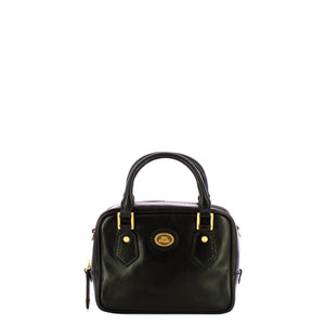 The Bridge - Stodo Nero Small Handbag - 04540501 - NERO/ABB./ORO