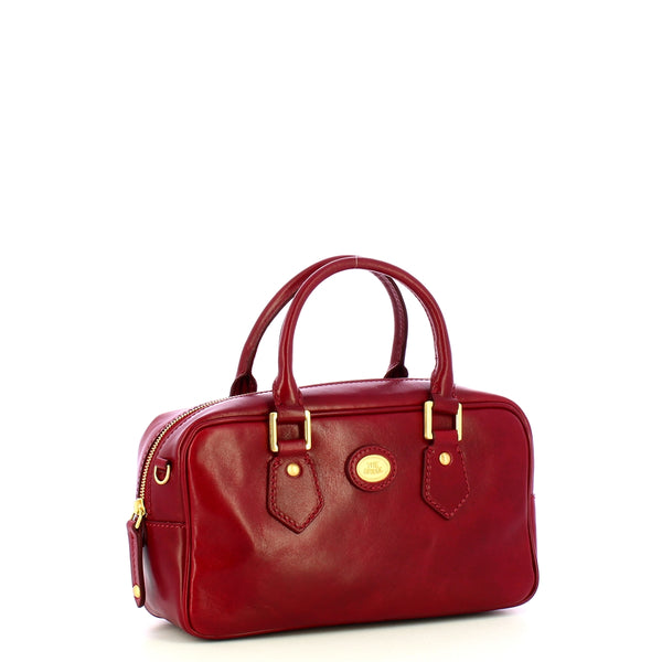 The Bridge - Stodo Rosso Ribes Bowling Bag - 04541501 - ROSSO/RIBES/ABB.ORO