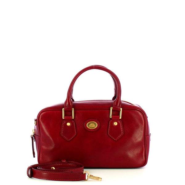 The Bridge - Stodo Rosso Ribes Bowling Bag - 04541501 - ROSSO/RIBES/ABB.ORO