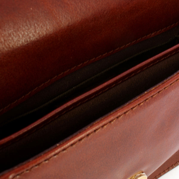 The Bridge - Stodo Marrone Oro Small Crossbody Bag - 04543501 - MARRONE/14/ORO