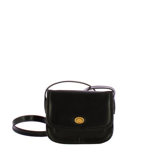 The Bridge - Stodo Nero Oro Small Crossbody Bag - 04543501 - NERO/ABB./ORO