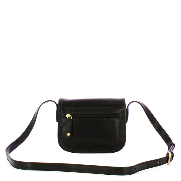 The Bridge - Stodo Nero Oro Small Crossbody Bag - 04543501 - NERO/ABB./ORO
