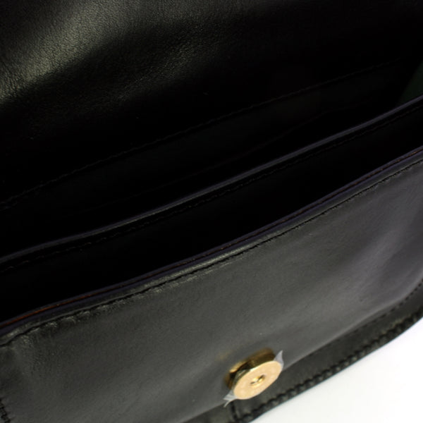 The Bridge - Stodo Nero Oro Small Crossbody Bag - 04543501 - NERO/ABB./ORO