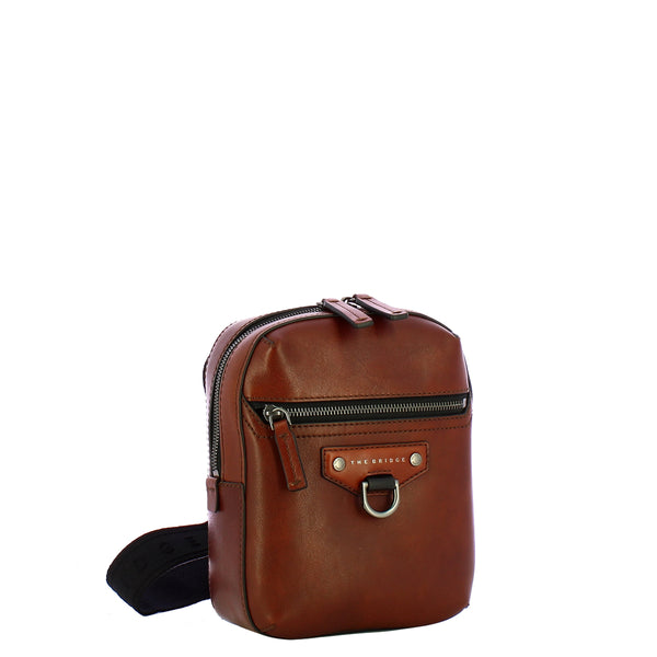 The Bridge - Borsello Iacopo Marrone - 056905EX - MARRONE/TB/RUT.SC.OPACO