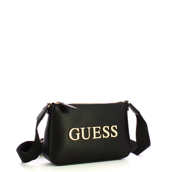 Guess - Mini Top Zip Beacon Falls Black Crossbody Bag - HFVG9035690 - BLACK
