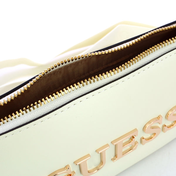 Guess - Mini Top Zip Beacon Falls Cream Crossbody Bag - HFVG9035690 - CREAM