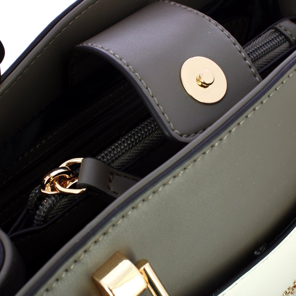 Guess - Bogue Small Cement Multi Handbag - HFSA9158050 - CEMENT/MULTI