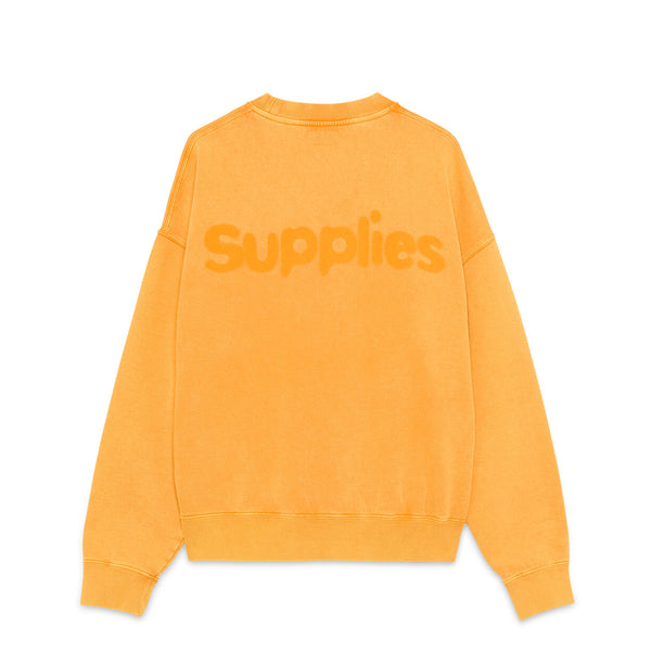 Amish - Felpa Crew Man Shadow Logo Orange - AMU134CN31XXXX - ORANGE